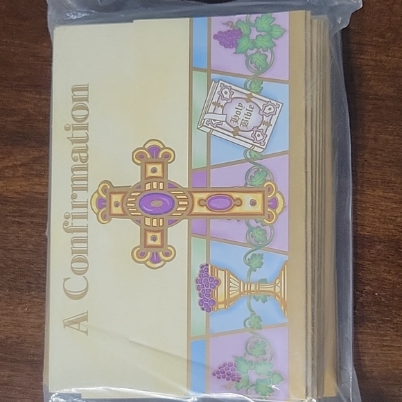 ✨️💲2️⃣ ✨️ NEW- Confirmation Invitations ( Pkg 20 Invitations) - Picture 2 of 5